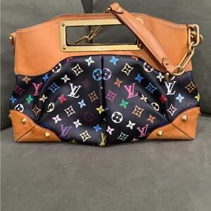 Louis Vuitton Judy Handbag Monogram Multicolor MM